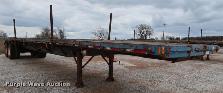 image for item DG3414 1997 Fruehauf PBA-NF2-45N flatbed trailer