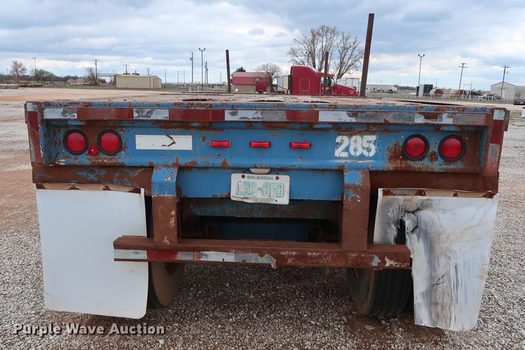 image for item DG3414 1997 Fruehauf PBA-NF2-45N flatbed trailer