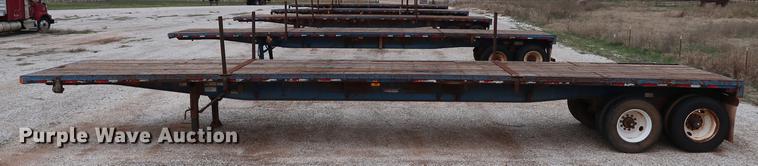 image for item DG3414 1997 Fruehauf PBA-NF2-45N flatbed trailer