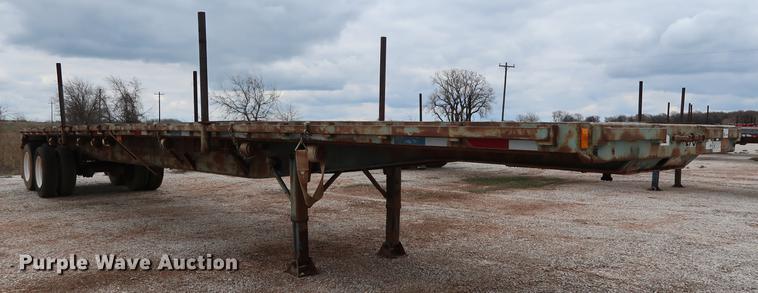 image for item DG3415 1997 Fruehauf PBA-NF2-45N flatbed trailer