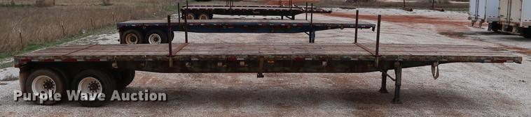 image for item DG3415 1997 Fruehauf PBA-NF2-45N flatbed trailer