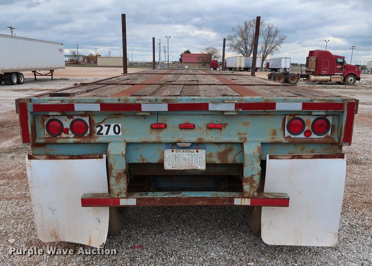 image for item DG3415 1997 Fruehauf PBA-NF2-45N flatbed trailer