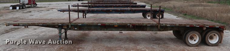 image for item DG3415 1997 Fruehauf PBA-NF2-45N flatbed trailer