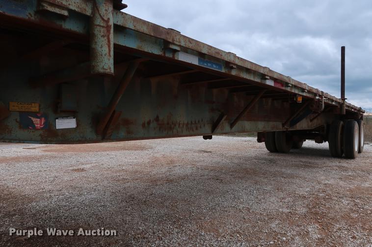 image for item DG3415 1997 Fruehauf PBA-NF2-45N flatbed trailer