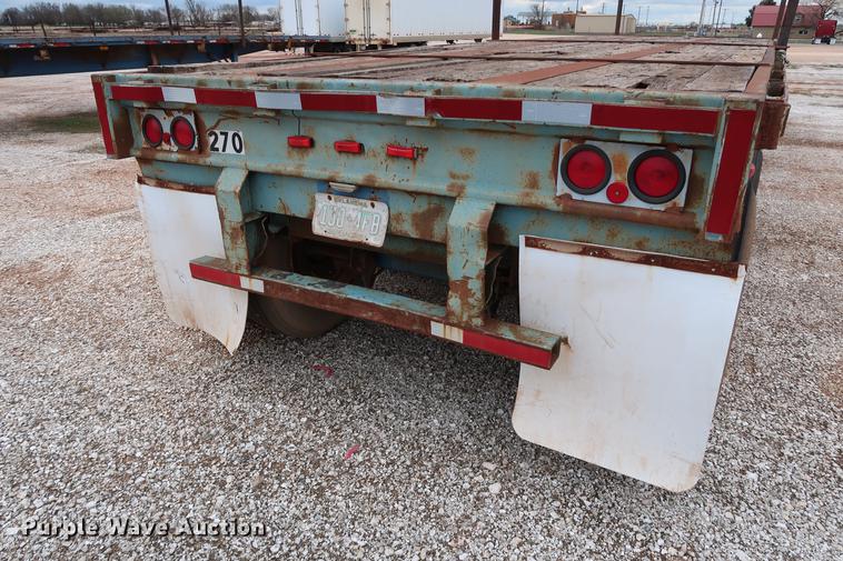 image for item DG3415 1997 Fruehauf PBA-NF2-45N flatbed trailer