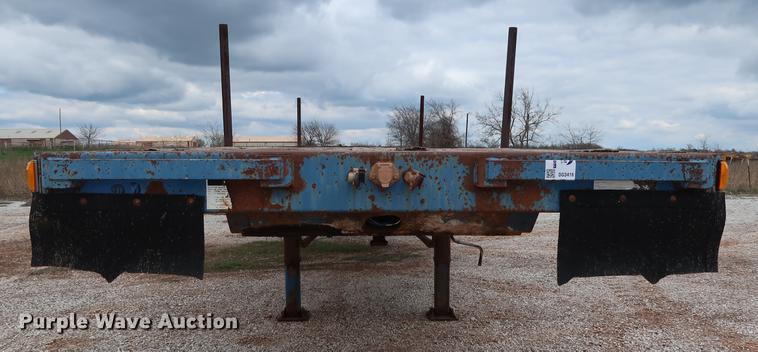 image for item DG3416 1998 Fruehauf PBA-NF2-45N flatbed trailer