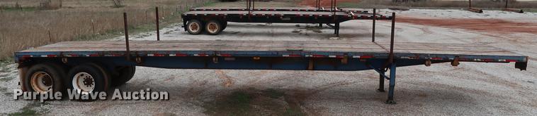 image for item DG3416 1998 Fruehauf PBA-NF2-45N flatbed trailer