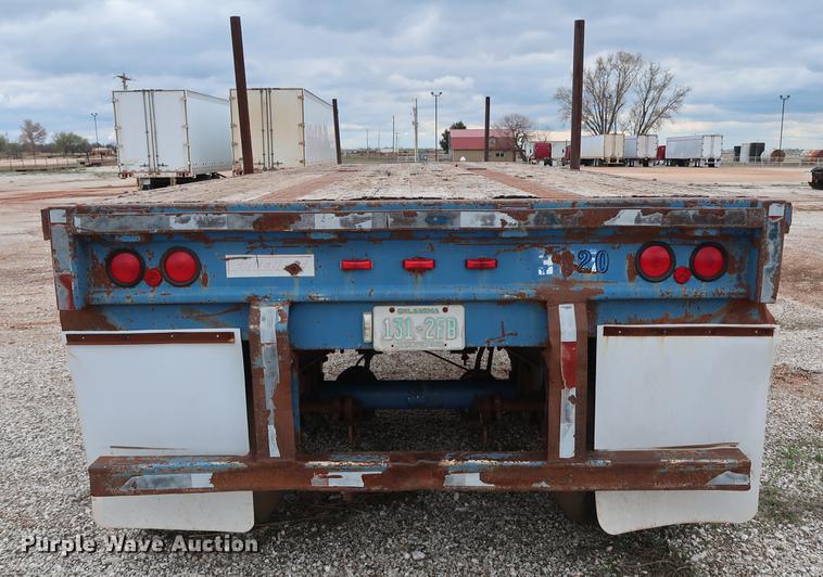 image for item DG3416 1998 Fruehauf PBA-NF2-45N flatbed trailer