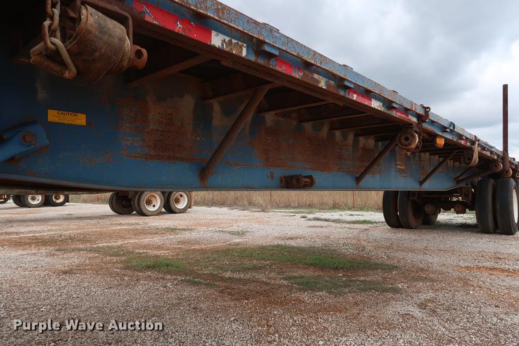 image for item DG3416 1998 Fruehauf PBA-NF2-45N flatbed trailer