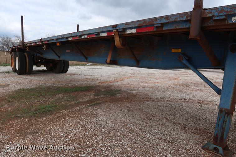 image for item DG3416 1998 Fruehauf PBA-NF2-45N flatbed trailer