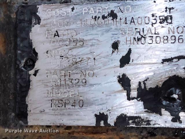 image for item DI9486 2008 Peterbilt 387 semi truck rear axle assembly