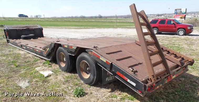 image for item EM9152 1981 Landoll lowboy equipment trailer