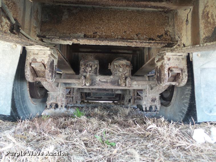 image for item EM9152 1981 Landoll lowboy equipment trailer