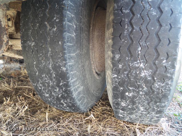 image for item EM9152 1981 Landoll lowboy equipment trailer