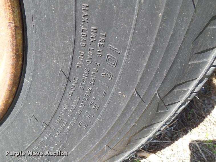 image for item EM9152 1981 Landoll lowboy equipment trailer