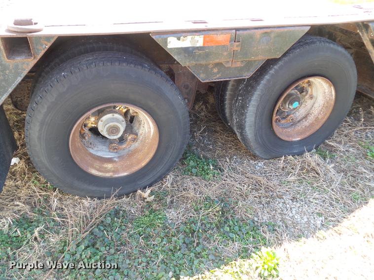 image for item EM9152 1981 Landoll lowboy equipment trailer