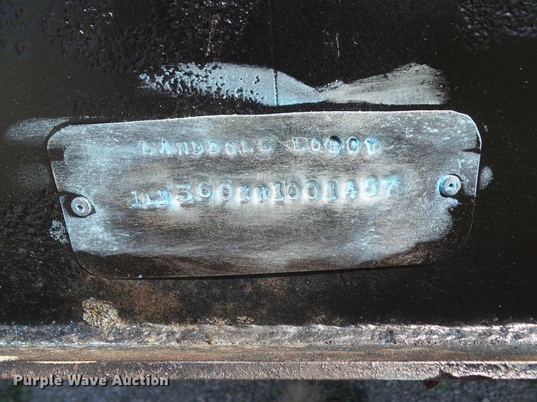 image for item EM9152 1981 Landoll lowboy equipment trailer