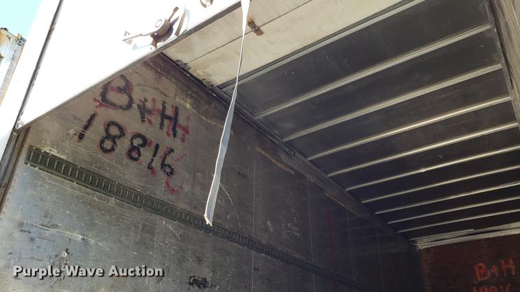 image for item EN9898 1982 Fruehauf dry van trailer