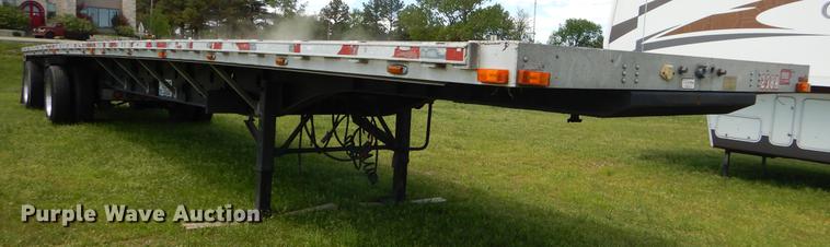 image for item FH9298 2001 Transcraft Super Beam flatbed trailer