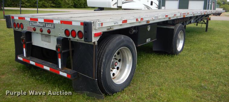 image for item FH9298 2001 Transcraft Super Beam flatbed trailer