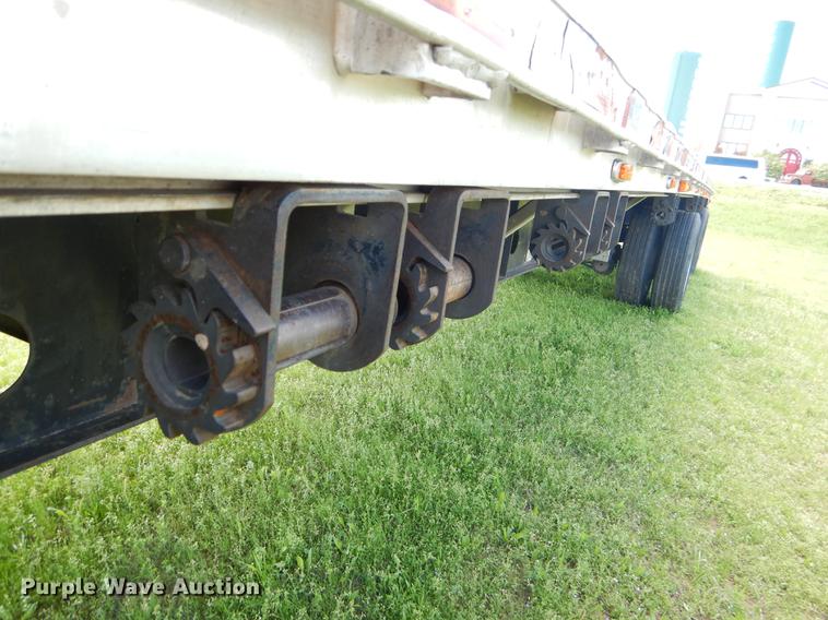 image for item FH9298 2001 Transcraft Super Beam flatbed trailer