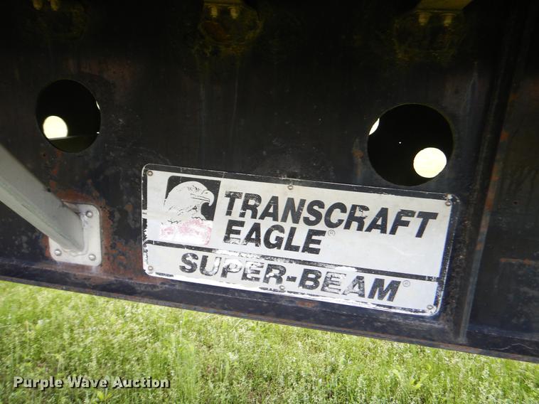 image for item FH9298 2001 Transcraft Super Beam flatbed trailer