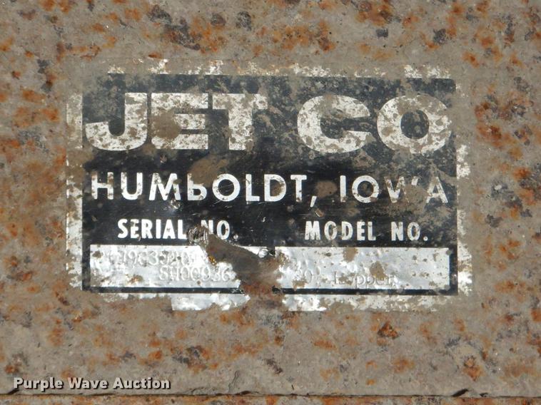 image for item FH9331 1995 Jet 30 Hopper single hopper bottom grain trailer