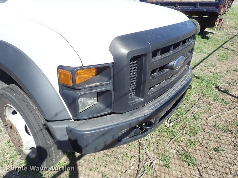 image for item DF1029 2008 Ford F550 Super Duty XL Crew Cab utility truck