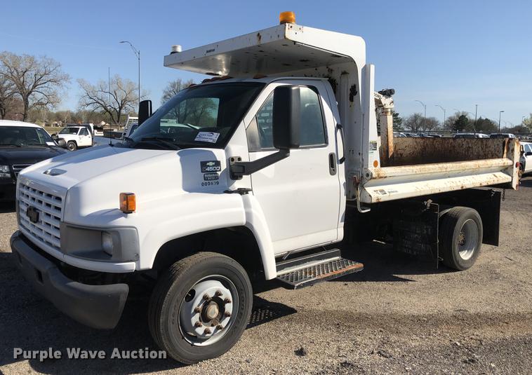 image for item DF1034 2005 Chevrolet C4500 dump truck