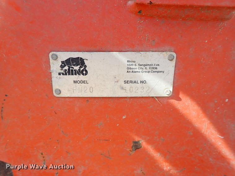 image for item DF1037 Rhino FN20 Nitro batwing rotary mower