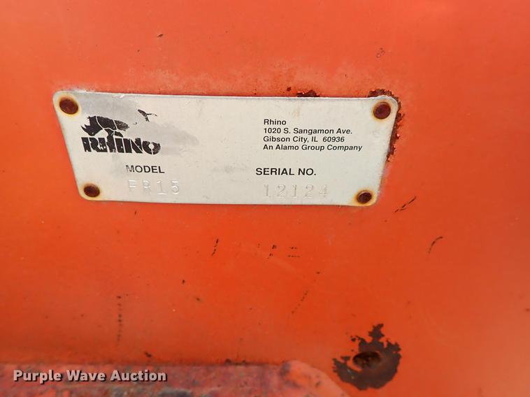 image for item DF1038 Rhino FR15 batwing rotary mower