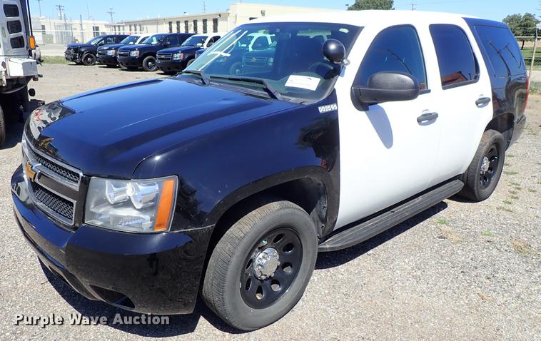 image for item DF1040 2013 Chevrolet Tahoe Police SUV
