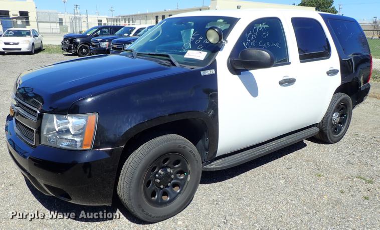 image for item DF1043 2012 Chevrolet Tahoe Police SUV