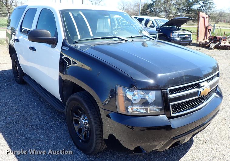 image for item DF1043 2012 Chevrolet Tahoe Police SUV