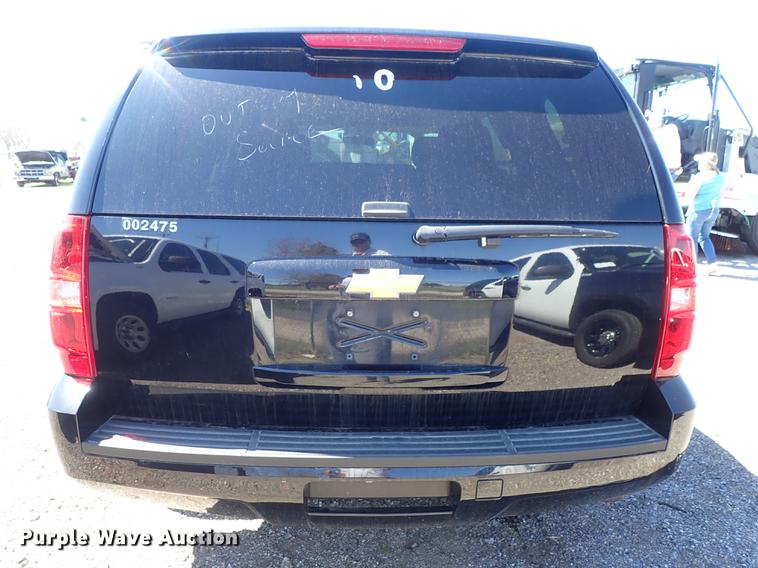 image for item DF1043 2012 Chevrolet Tahoe Police SUV