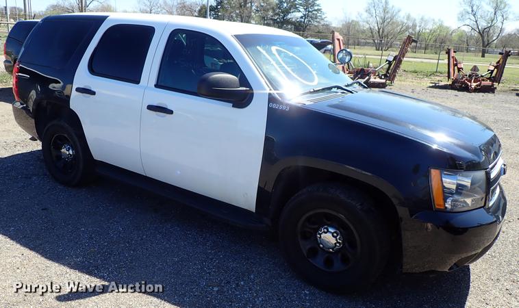 image for item DF1044 2013 Chevrolet Tahoe Police SUV