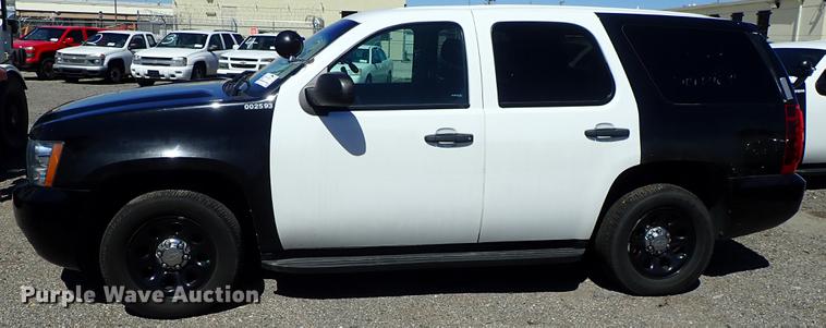 image for item DF1044 2013 Chevrolet Tahoe Police SUV