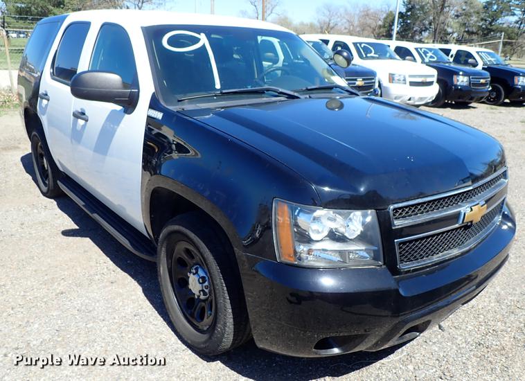 image for item DF1045 2013 Chevrolet Tahoe Police SUV
