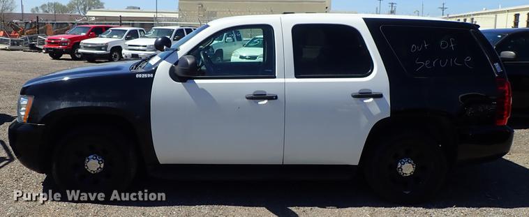 image for item DF1045 2013 Chevrolet Tahoe Police SUV