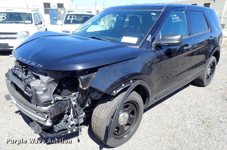 image for item DF1048 2017 Ford Explorer Police Interceptor SUV