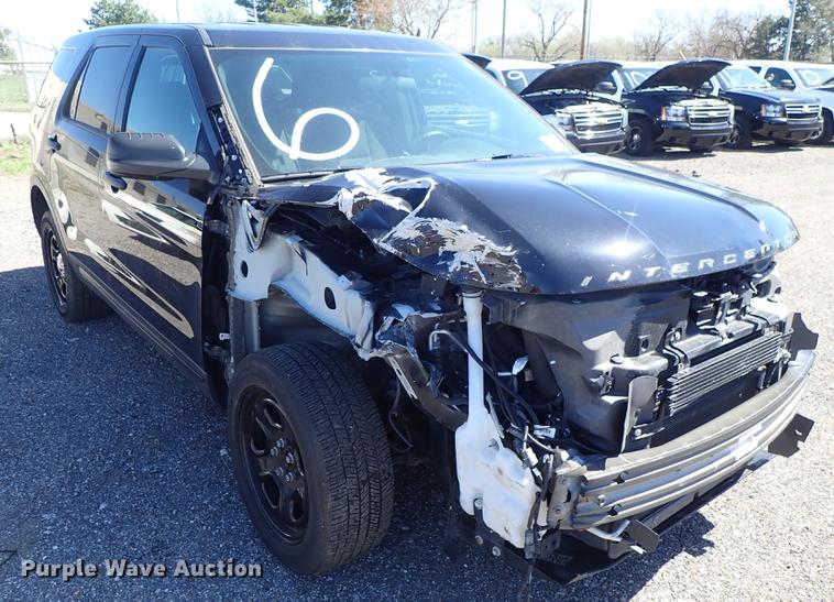 image for item DF1048 2017 Ford Explorer Police Interceptor SUV