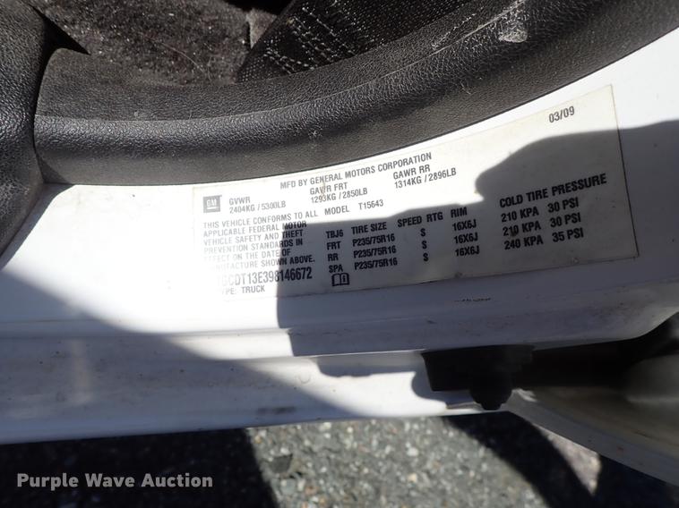 image for item DF1050 2009 Chevrolet Colorado LT Crew Cab pickup truck