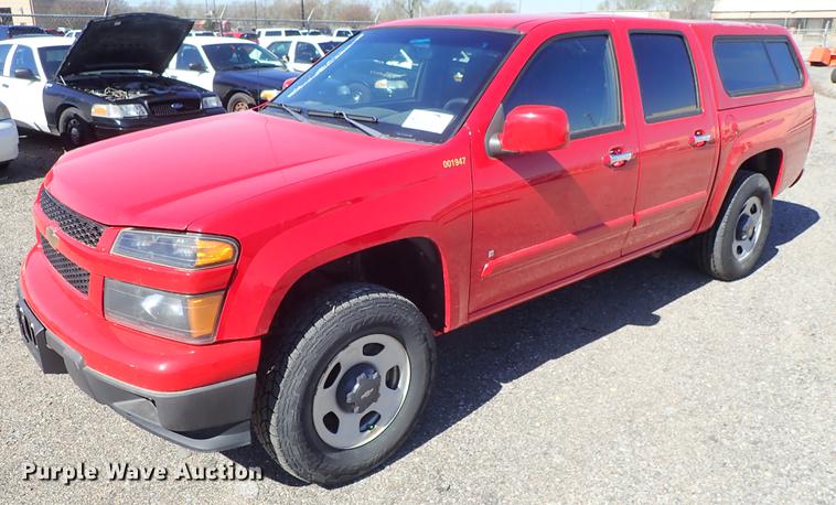 image for item DF1053 2009 Chevrolet Colorado LT Crew Cab pickup truck