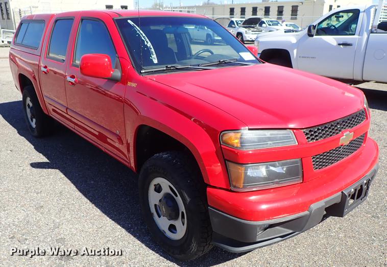 image for item DF1053 2009 Chevrolet Colorado LT Crew Cab pickup truck