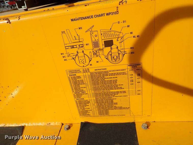 image for item DF1065 2008 Stone WP3100R double drum roller