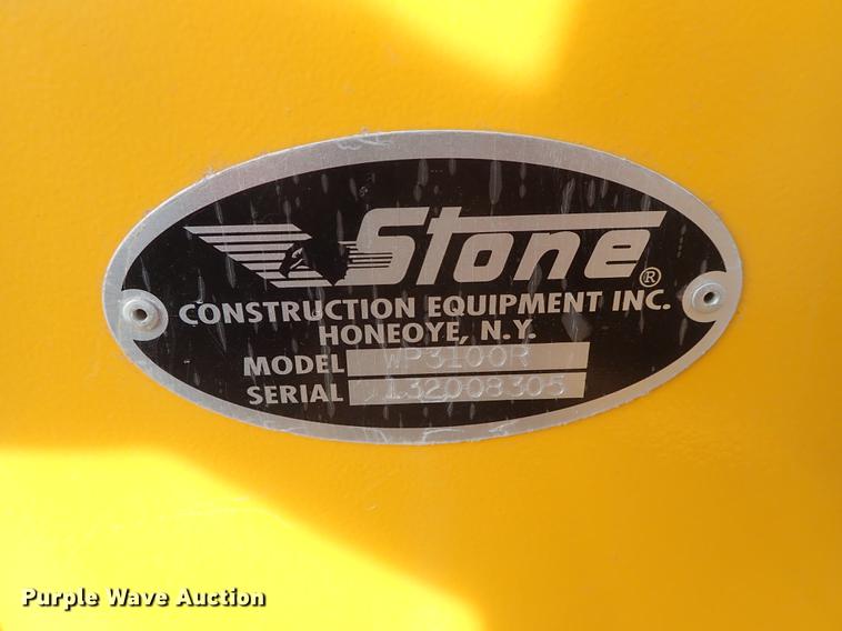 image for item DF1065 2008 Stone WP3100R double drum roller