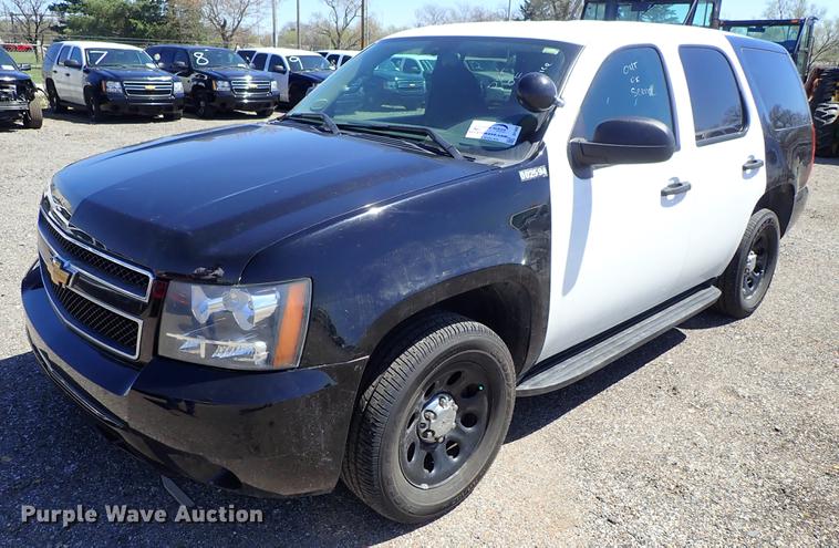 image for item DF1069 2013 Chevrolet Tahoe Police SUV