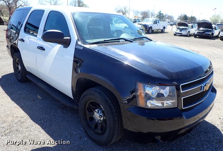 image for item DF1069 2013 Chevrolet Tahoe Police SUV