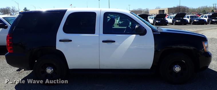 image for item DF1069 2013 Chevrolet Tahoe Police SUV