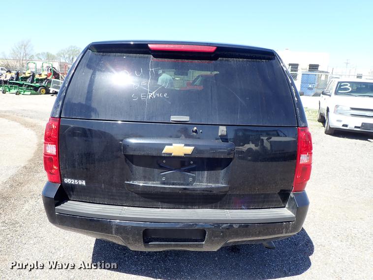 image for item DF1069 2013 Chevrolet Tahoe Police SUV